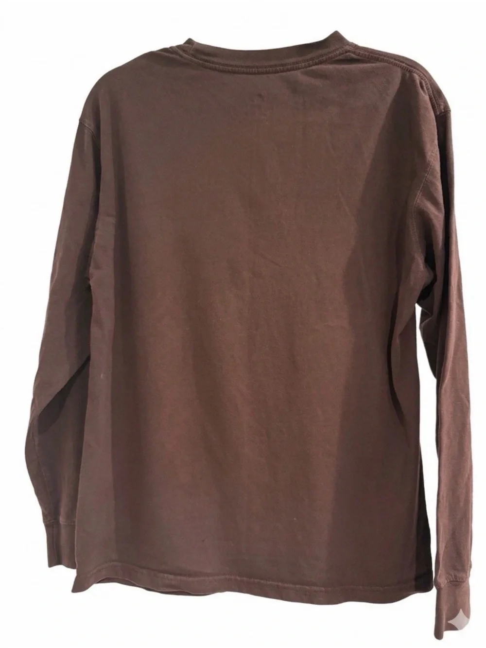 Nike SB Red String of Fate Long Sleeve Shirt Brown Men's Small S Loose Fit Tee - Picture 2 of 6